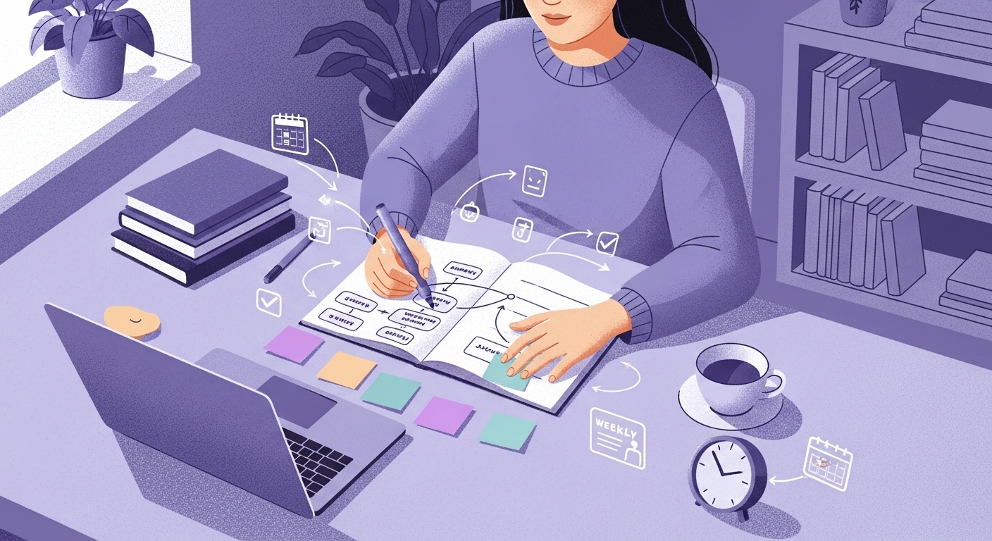 Roteiros de estudo: aprenda a criar com exemplo prático